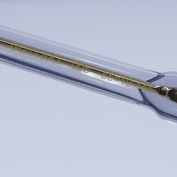 Gucci GG1120O 005 Square 55mm Eyeglasses - Transparent Blue - Picture 9 of 12